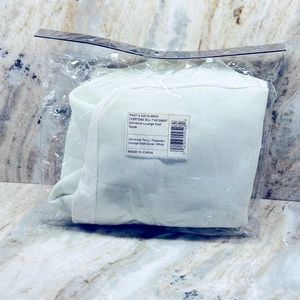 Universal Lounge Seat Cover -White